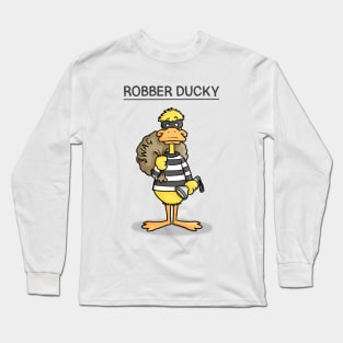 Robber Ducky Long Sleeve T-Shirt